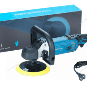 Машинка полировальная, диск 180 мм, 600-3500 об/мин NORDBERG NE413