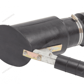 Насадка резиновая овальная наклонная на шланг D=100 мм NORDBERG AN100DI