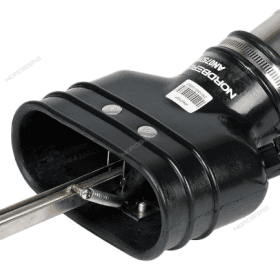 Насадка резиновая овальная с внутренним фиксатором на шланг D=75 мм NORDBERG AN075DP