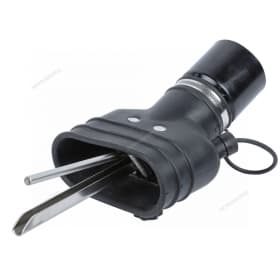 Насадка резиновая овальная с внутренней фиксацией на шланг D=90 мм NORDBERG AN090DP