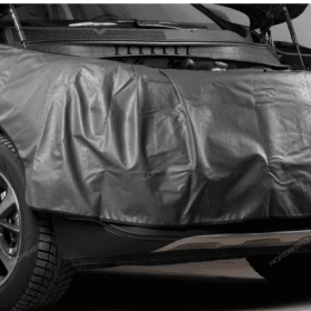 Накидка защитная Крыло-Бампер-Крыло на джип, серая NORDBERG NN3-gray