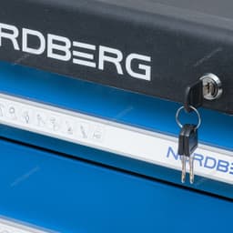 Тележка инструментальная, 5 выдвижных ящиков, синяя NORDBERG T5N(B)