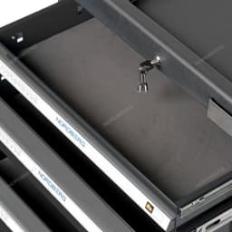 Тележка инструментальная, 6 выдвижных ящиков, серая NORDBERG T6N(G)