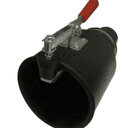 Насадка резиновая круглая с зажимом на шланг D=75мм NORDBERG AN075RC