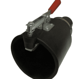 Насадка резиновая круглая с зажимом на шланг D=75мм NORDBERG AN075RC