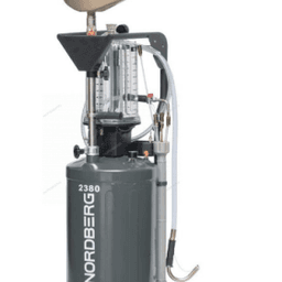 Установка для сбора масла пневматическая, 80 л, серая NORDBERG 2380G