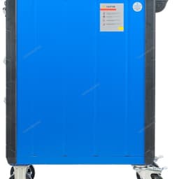 Тележка инструментальная NORDBERG T5P(G) серая, 5 выдвижных ящиков, система защиты от опрокидывания