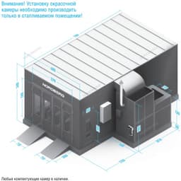 Покрасочная камера NORDBERG LUX