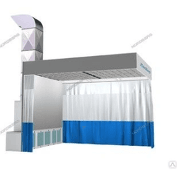 Пост подготовки NB100B к окраске с креплением к потолку NORDBERG NB100B cabel susp