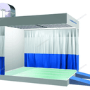 Пост подготовки NB300C к окраске с колоннами (с горелкой) NORDBERG NB300C column