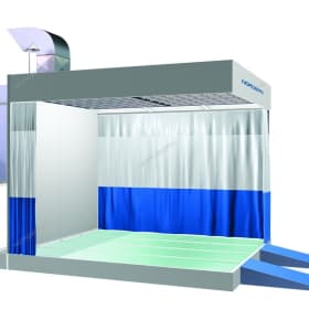 Пост подготовки NB300C к окраске с креплением к потолку (с горелкой) NORDBERG NB300C cabel susp