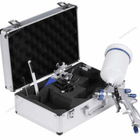 Краскопульт LVMP с верхним бачком, сопло 1,3 мм, алюминиевый кейс NORDBERG NP7013