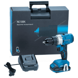 Шуруповерт аккумуляторный макс.диам. сверла 13 мм, 20 В, 80 Нм с 2 аккумуляторами и зарядным уст-вом NORDBERG NE108K