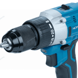 Шуруповерт аккумуляторный макс.диам. сверла 13 мм, 20 В, 80 Нм с 2 аккумуляторами и зарядным уст-вом NORDBERG NE108K