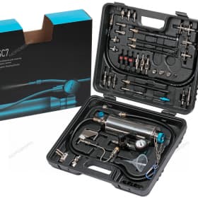 Приспособление для очистки топливных систем в кейсе NORDBERG FSC7