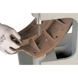 Пневматический станок для заклепки тормозных колодок с тумбой, цилиндр 125, NORDBERG NR8P+MML0 NR8P+MML0