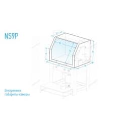 Камера пескоструйная с напорной системой подачи абразива NORDBERG NS9P