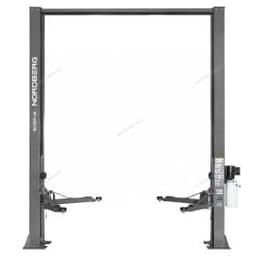 Подъемник двухстоечный 4 т, верхняя синхронизация, с электростопорами, H=4 м, 380 В, серый NORDBERG N4120H1E-4G_3+2_380