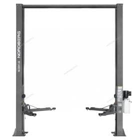 Подъемник двухстоечный 4 т, верхняя синхронизация, с электростопорами, H=4 м, 380 В, серый NORDBERG N4120H1E-4G_3+2_380