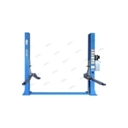 Подъемник двухстоечный 4 т с нижней синхронизацией, H=2,8 м, 220 В, синий APO APO-40C_220