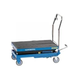 Стол подъемный гидравлический, 300 кг, двойные ножницы, синий NORDBERG N3T301B