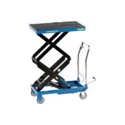 Стол подъемный гидравлический, 300 кг, двойные ножницы, синий NORDBERG N3T301B
