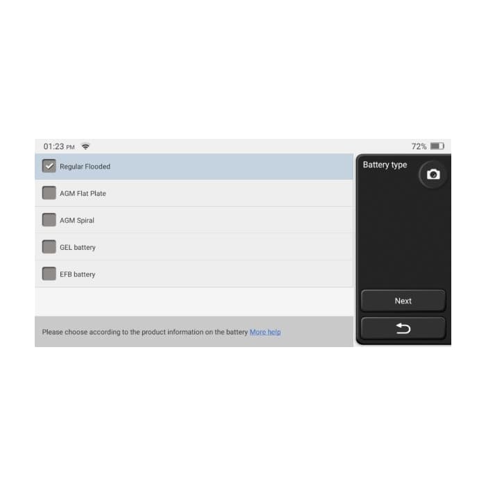 Тестер АКБ для THINKTOOL