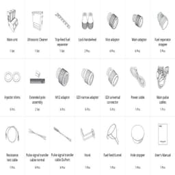 Установка тестирования и очистки форсунок ThinkCar GDI100