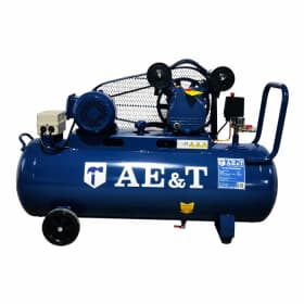 Компрессор поршневой AE&amp;T, ресивер 100л, производительность 240л/мин, 380В TK-100-2