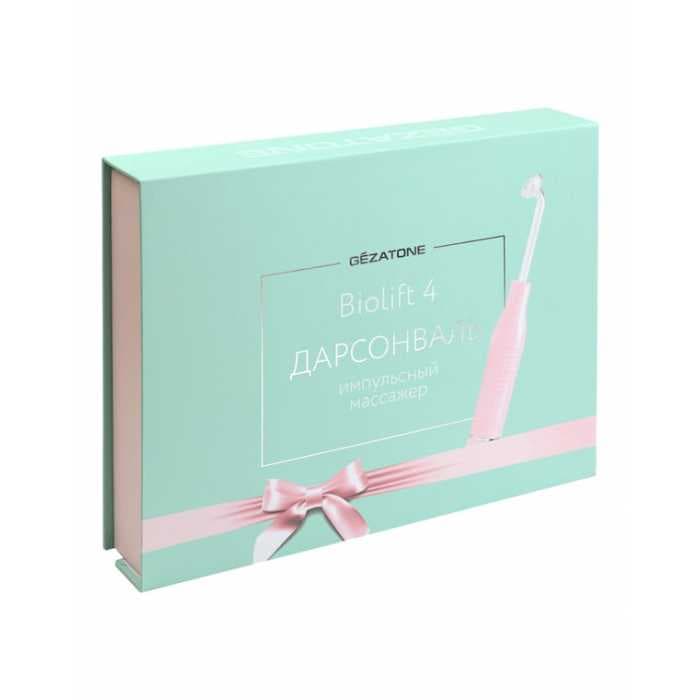 Оборудование для дарсонвальной терапии Gezatone BP-7000 (5 насадок), розовый