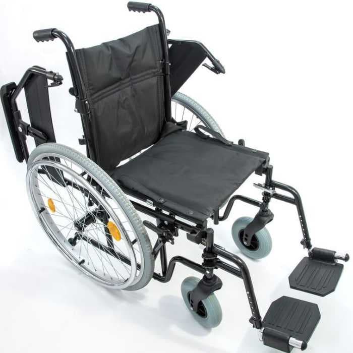 Инвалидная коляска Мега-Оптим FS908AQ (712 N-1), литые задние колеса