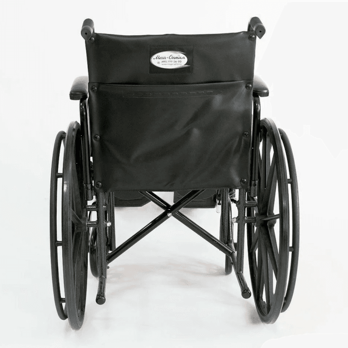 Инвалидная коляска Мега-Оптим с регулировкой угла наклона подножек 511 B