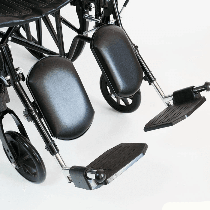 Инвалидная коляска Мега-Оптим с регулировкой угла наклона подножек 511 B