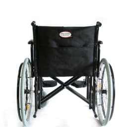 Инвалидная коляска Мега-Оптим 711AE, ткань, пневматические задние колеса