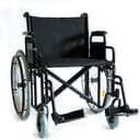 Инвалидная коляска Мега-Оптим 711AE, ткань, пневматические задние колеса