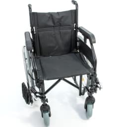 Инвалидная коляска Мега-Оптим FS908AQ (712 N-1), литые задние колеса