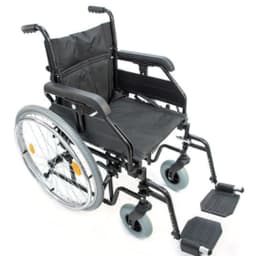 Инвалидная коляска Мега-Оптим FS908AQ (712 N-1), пневматические задние колеса