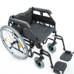 Инвалидная коляска Мега-Оптим FS908AQ (712 N-1), пневматические задние колеса