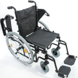 Инвалидная коляска Мега-Оптим FS908AQ (712 N-1), пневматические задние колеса