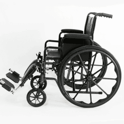 Инвалидная коляска Мега-Оптим с регулировкой угла наклона подножек 511 B