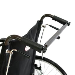 Инвалидная коляска Мега-Оптим с регулировкой угла наклона спинки и подножек H-712N (514 A), литые задние колеса