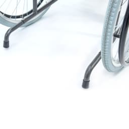 Инвалидная коляска Мега-Оптим с регулировкой угла наклона спинки и подножек H-712N (514 A), пневматические задние колеса