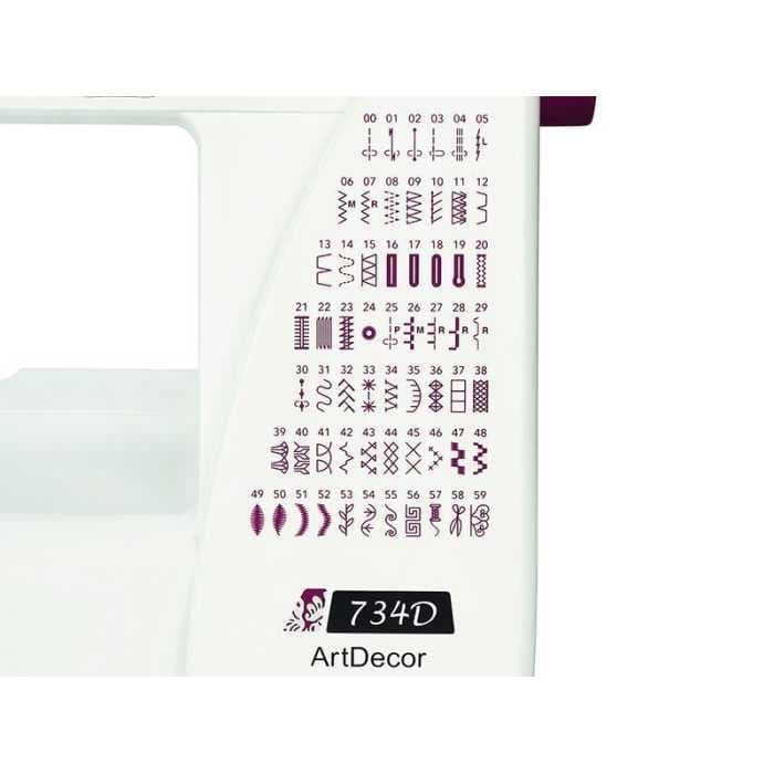 Швейная машина JANOME ArtDecor 734D