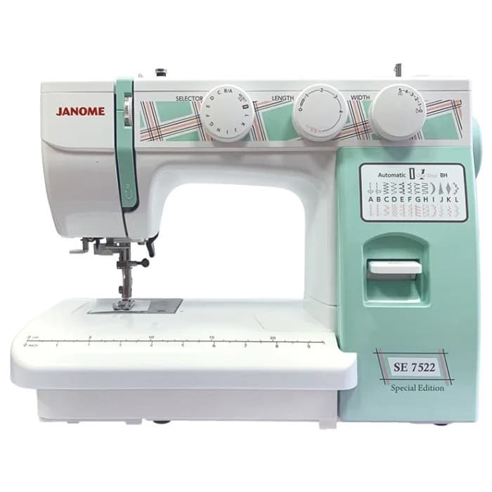 Швейная машина JANOME SE 7522 С расширительным столиком в комплекте