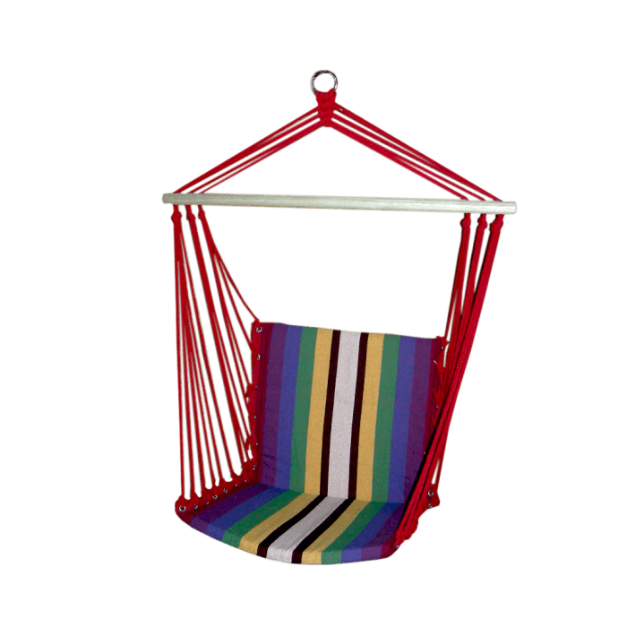 Гамак-кресло цветной (хлопок) арт.WR-F06C "Garden story"