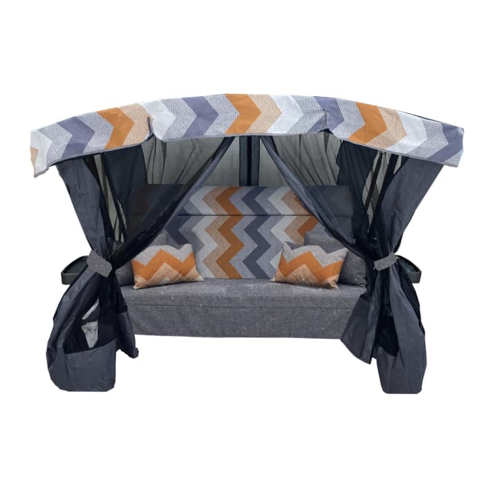 Качели садовые 3-х местные Ранго Премиум Руна арт.3764-GS003