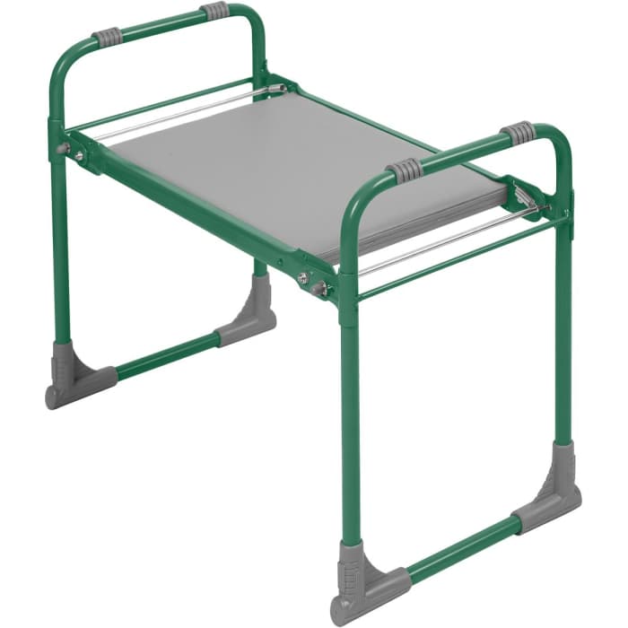 Скамейка садовая СКМ арт.СКМ/3 с мягким сиденьем (зеленая)