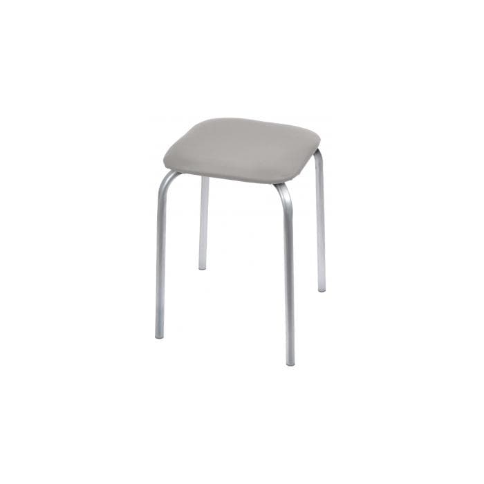 Табурет Классика-3 арт.ТК03/С (квадратное сиденье) серый