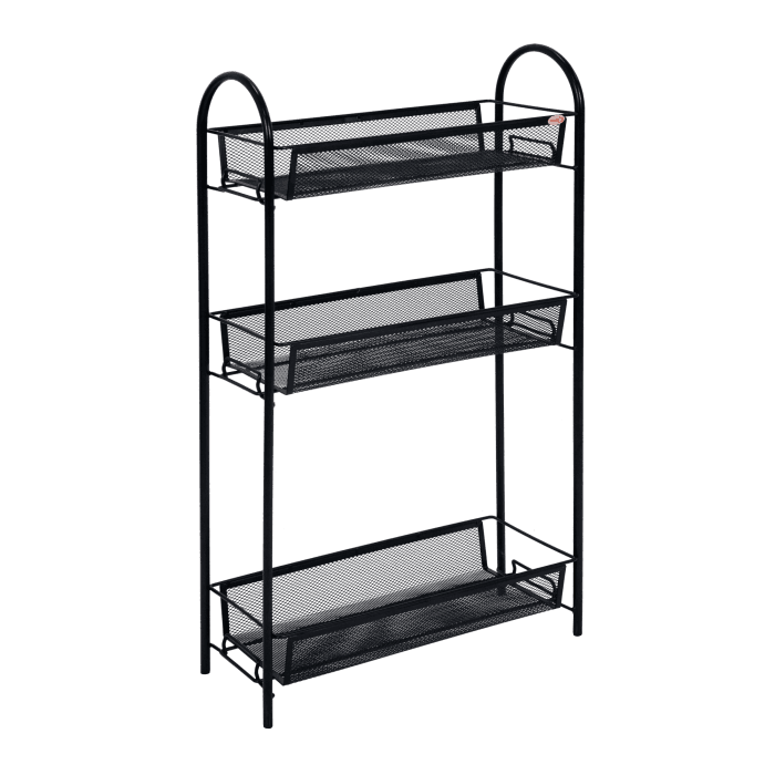 Этажерка напольная Ладья 13 арт.Э 399 Ч, черный