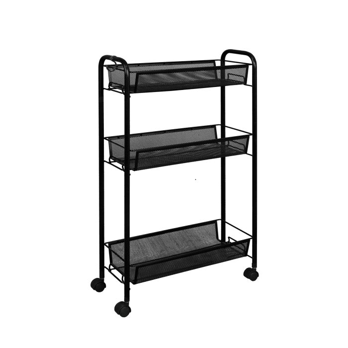 Этажерка напольная Ладья 1К арт.Э 321 Ч, черный